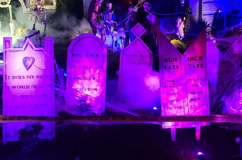 Spooky Halloween Lights Around Point!