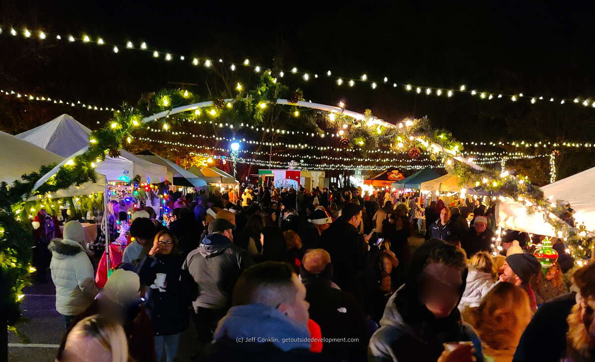 Busy Market Area