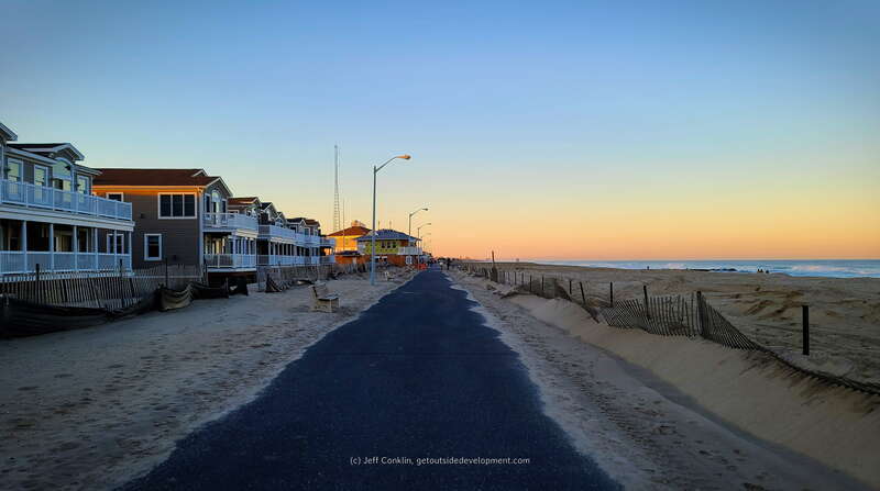 Manasquan Beach Front Boardwalk