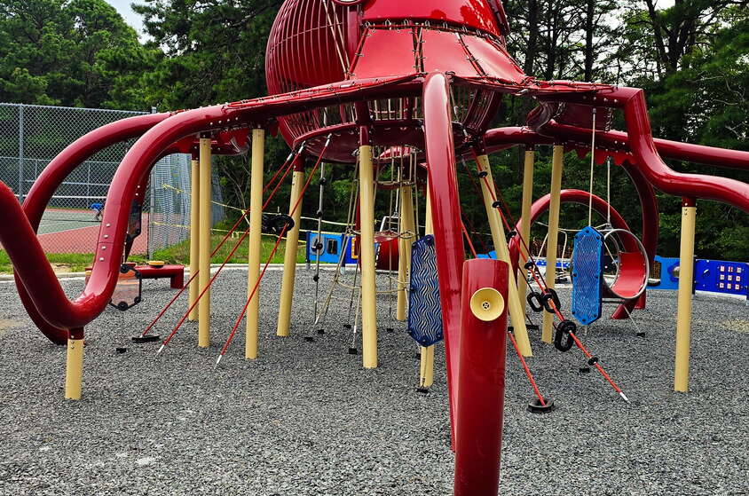 New Playground Construction at Beaver Dam Creek CP