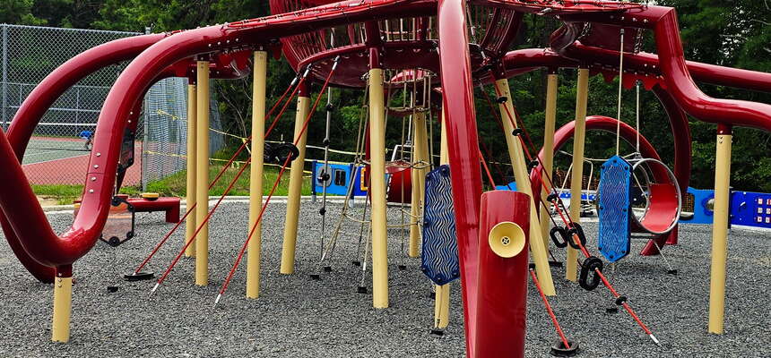 New Playground Construction at Beaver Dam Creek CP